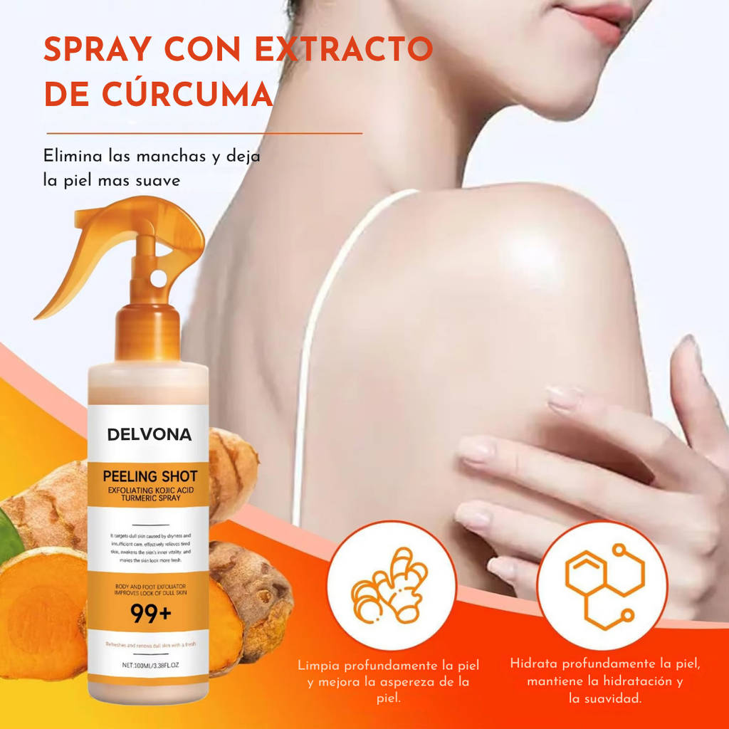 Spray Exfoliante de Piel