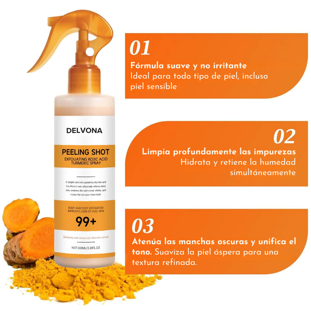 Spray Exfoliante de Piel